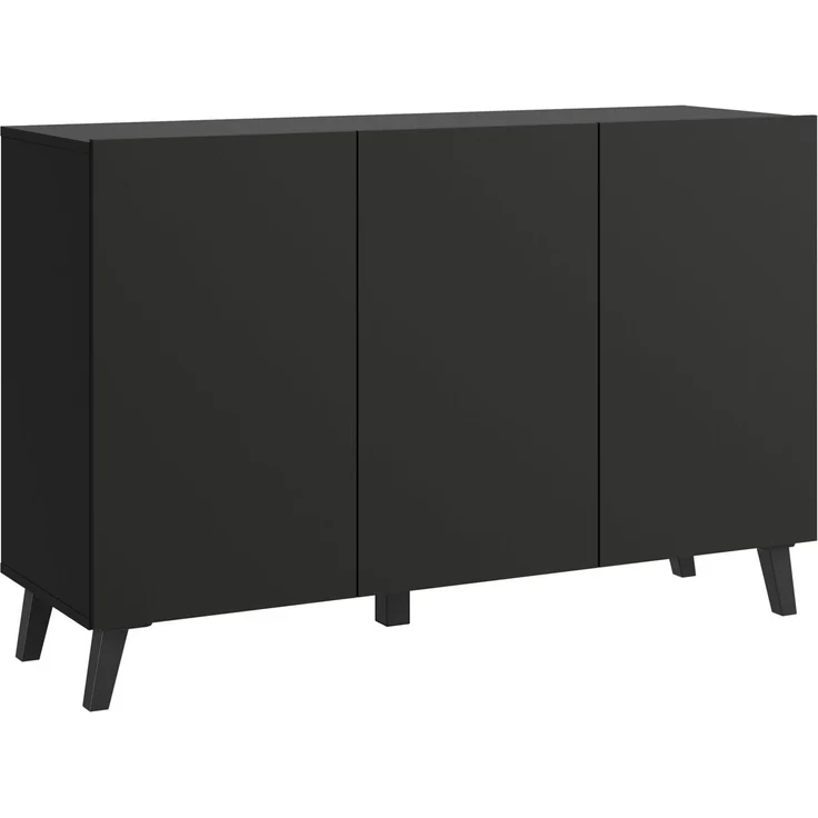 Home affaire Sideboard SIDEBOARD PHUKET II, Stilvolle, grifflose Kommode, Breite 120cm (1 St), Mit 6 Fächern und höhenverstellbaren Einlegeböden – Bild 1