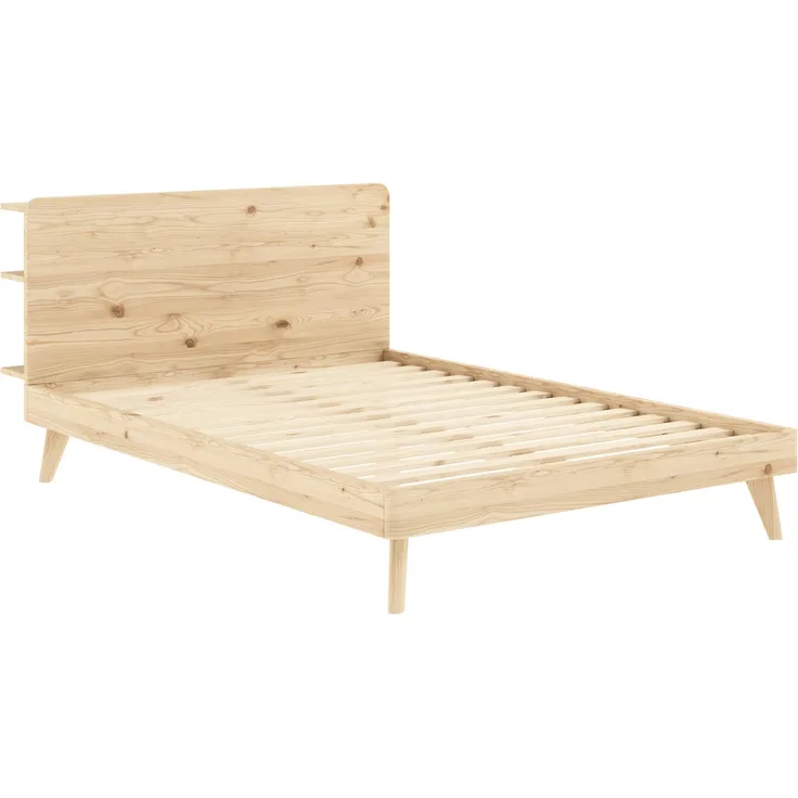 Massivholzbett RETREAT Kiefer natur 140 x 200 cm von Karup