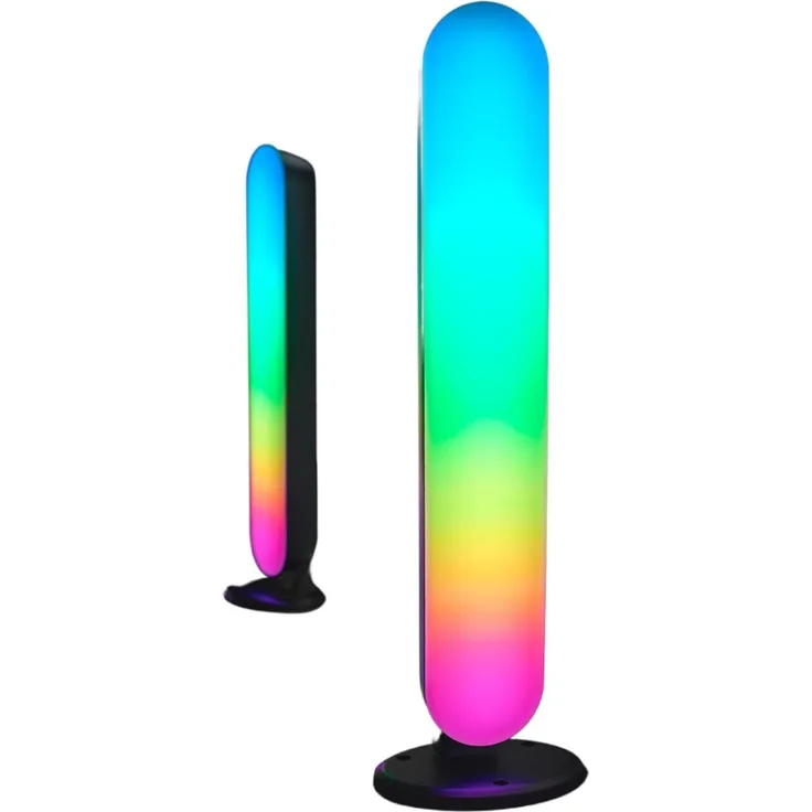lightling LED Tischleuchte Gabriella, RGB Farbwechsler, Sound Control, LED fest integriert, Dynamic Light, RGB Farbwechsler, Sound Control,Integrierter Dimmer