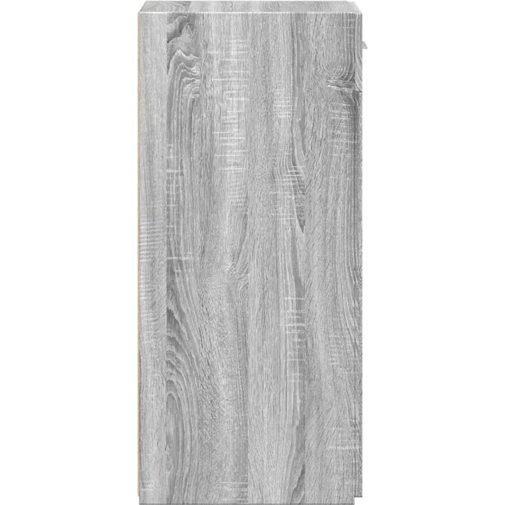 vidaXL Sideboard Grau Sonoma 30x42,5x93 cm Holzwerkstoff 846276 – Bild 5