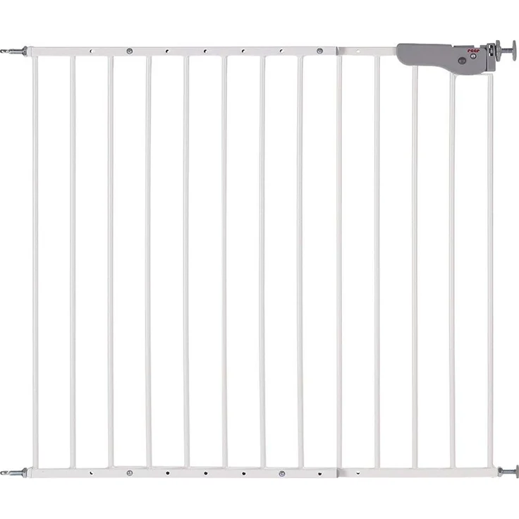reer 'S-GATE' Tür- und Treppengitter, für Türbreiten 73-110cm, zum Schrauben, Metall, Weiß – Bild 1