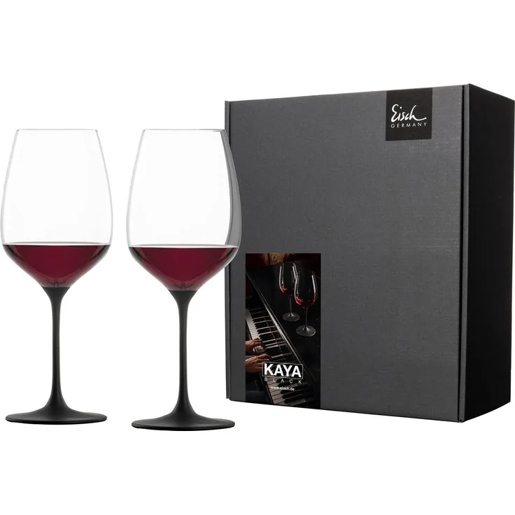 Eisch KAYA Rotweinglas 600 ml schiefer 2er Set