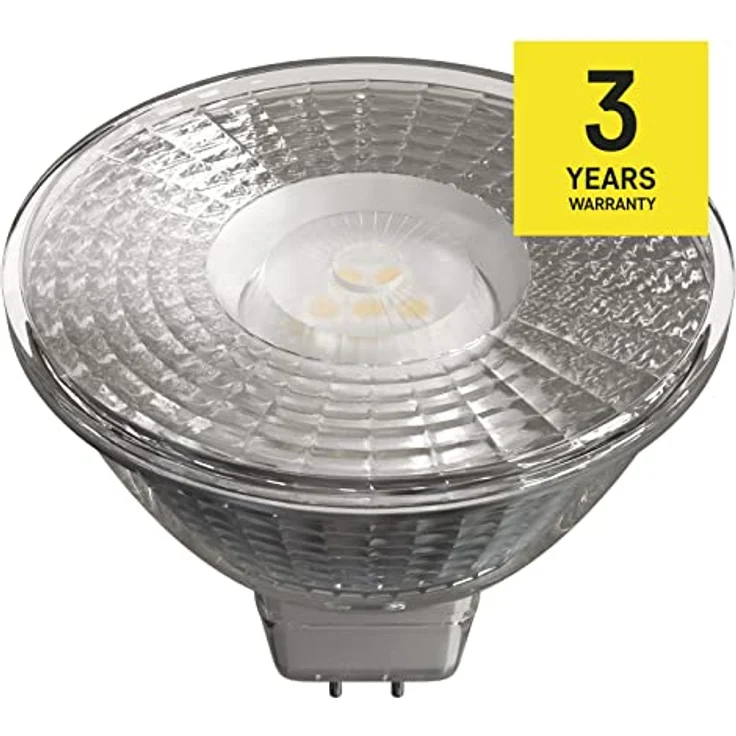 EMOS LED Lampe Spot ZQ8433, 4,5W MR16 GU5.3, Ersatz für 28W Halogen, 380lm, Warmweiß 3000K, 30000 Stunden Lebensdauer, CRI 80, 100° Abstrahlwinkel – Bild 2