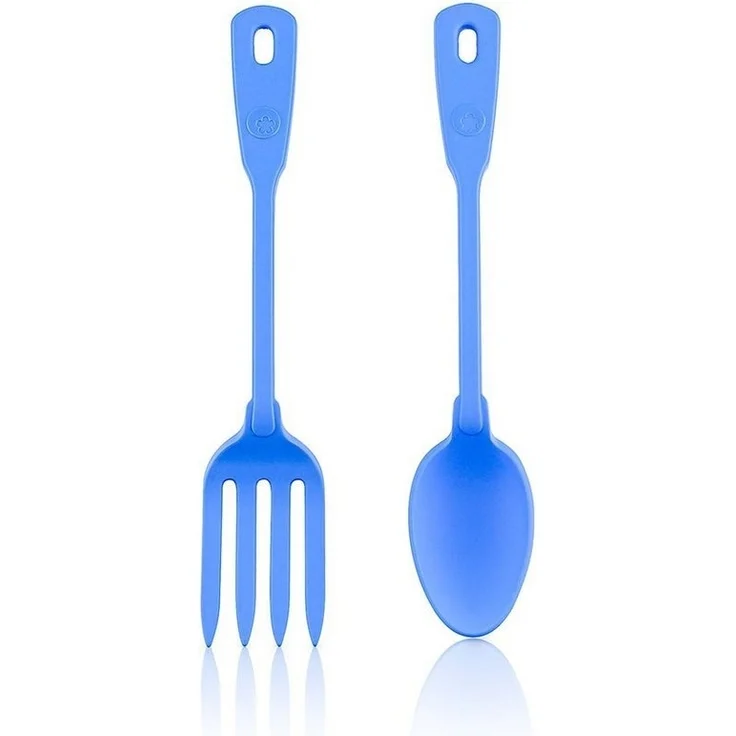 Kochblume Salatbesteck Löffel-Gabel (2-tlg) – Bild 5