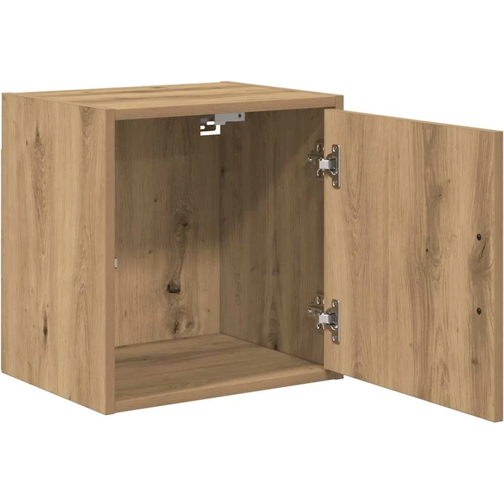 vidaXL Garagen-Wandschränke 2 Stk. Artisan-Eiche Holzwerkstoff 860642 – Bild 4