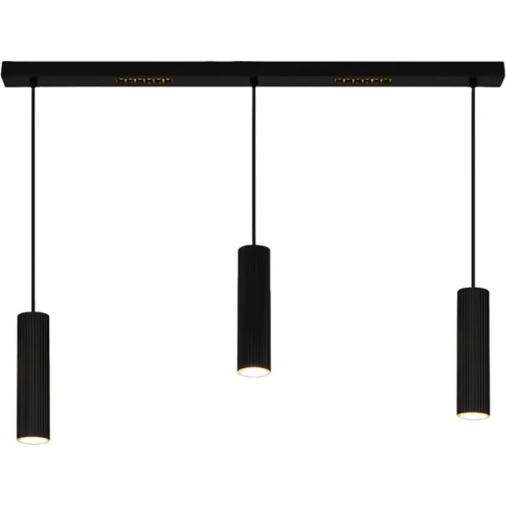 Hängeleuchte Domoletti PENDANT LIGHT ICEL 3xGU10 matt schwarz