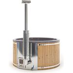 FinnTherm Badefass Stockholm "Spa Edition" aus Holz