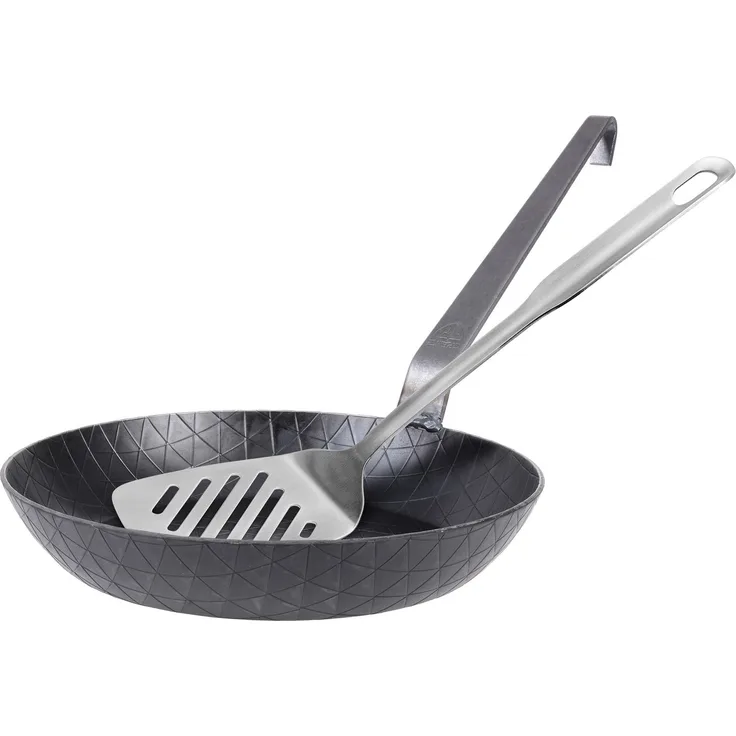 GRÄWE PROFI schmiedeeiserne Bratpfanne Ø 24 cm -- extra hoher Rand -- MADE IN GERMANY