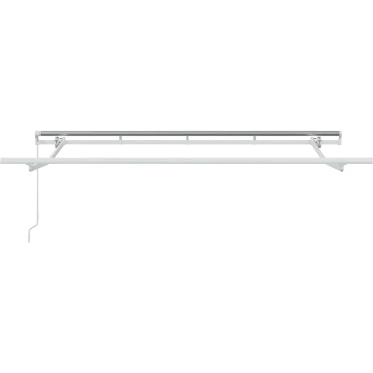 Einziehbare Markise, Sonnenmarkise Blau 250x200 cm Stoff – Bild 6
