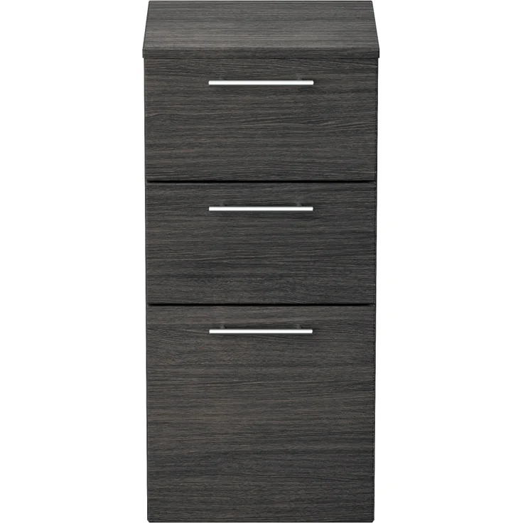 Midischrank 75cm Anthrazit gemasert : Anthrazit gemasert – Bild 5