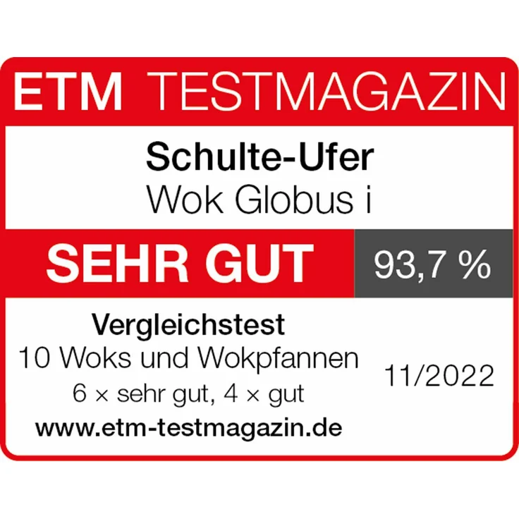 Schulte-Ufer Wok Globus i ø 36 cm inkl. Ablagegitter - A – Bild 2