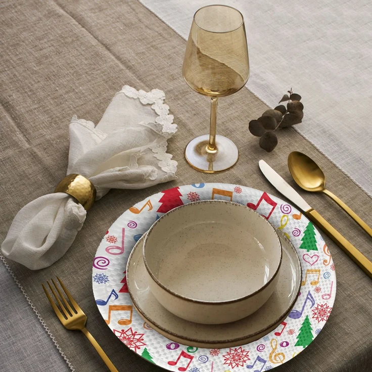 Hermia Concept '2795Supla' Tischset, Mehrfarbig, Ø 37 cm – Bild 3