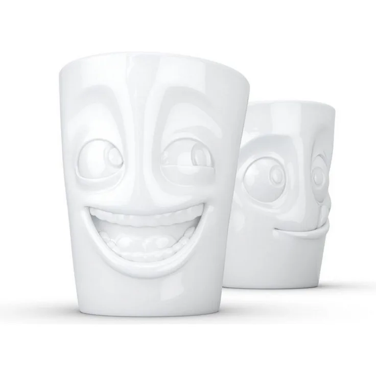 FiftyEight Products Becher-Set "Witzig & Lecker" 350 ml