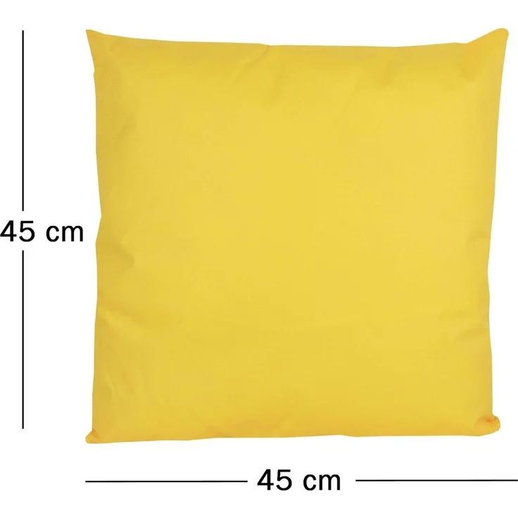 JACK Dekokissen JACK 45x45cm Outdoor Lounge Kissen Dekokissen inkl. Füllung Sitzkissen, Robust, Strapazierfähig, Wasserabweisend, für Innen & Außen – Bild 2
