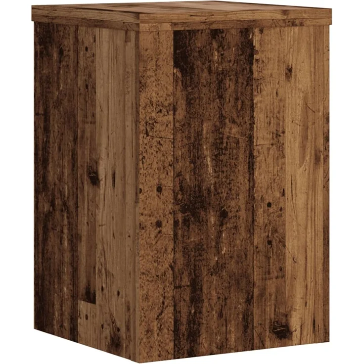 vidaXL Pflanzenständer 2 Stk. Altholz-Optik 20x20x30 cm Holzwerkstoff 852904 – Bild 3