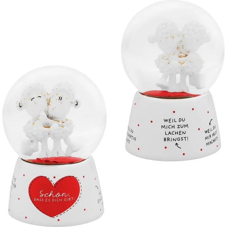 Traumkugel Glitzerkugel Schneekugel Geschenk Sheepworld WEIL 74459