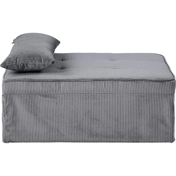 ATLANTIC home collection Schlafsofa Finn, wandelbar zum Loungesessel, Relaxliege und Gästebett, inkl. Kissen – Bild 4