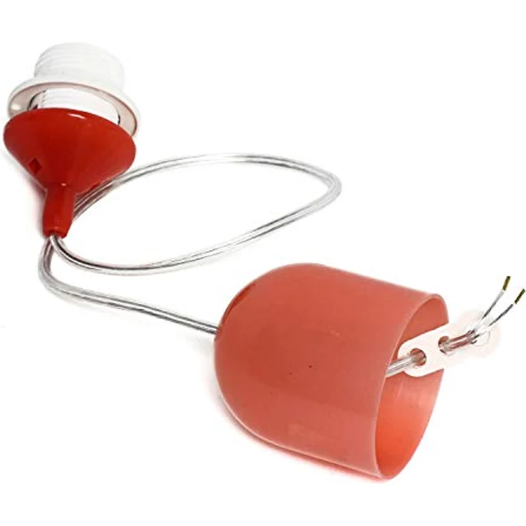 Licht-Erlebnisse ADANIA Hängelampe Glas Metall orange weiß, blendarm, rund, E27, Retro Design, Ø 30 cm für Wohnzimmer und Küche – Bild 5
