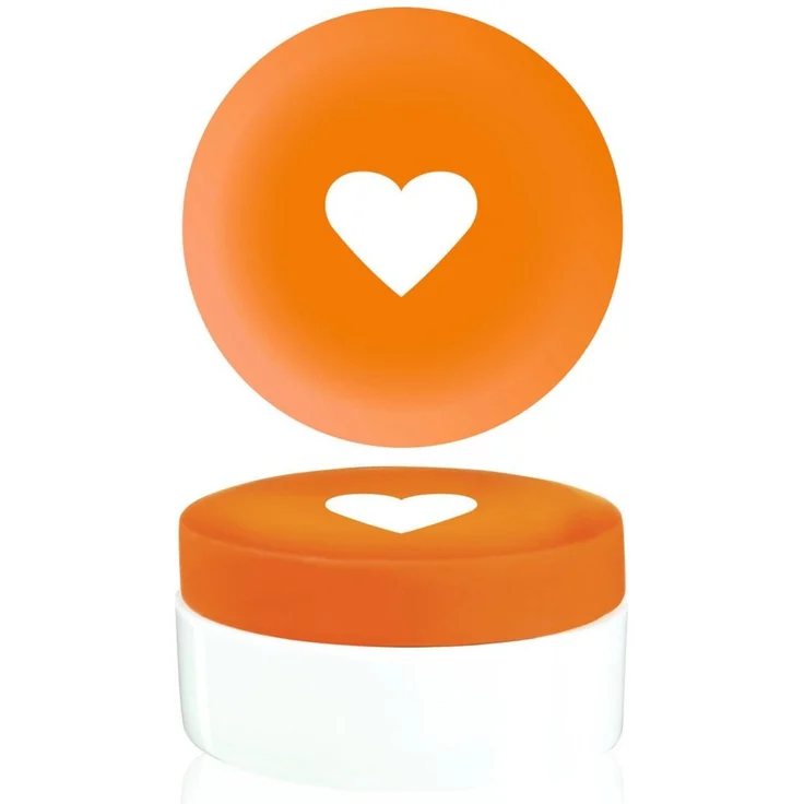 ASA SELECTION Vorratsdose beauty for you Dose Herz orange 10cm, Porzellan – Bild 5