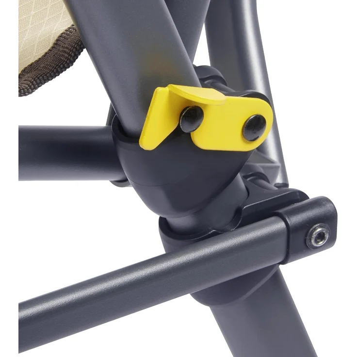 Uquip Campingstuhl Justy XL Faltstuhl Strandstuhl Klappstuhl Verstellbar 120 kg Boulder – Bild 9