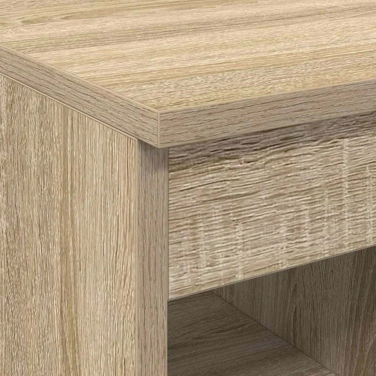 vidaXL Badezimmerschrank Sonoma-Eiche 30 x 41 x 50 cm Holzwerkstoff 890344 – Bild 7