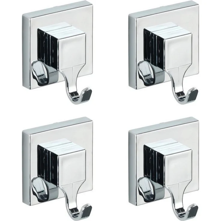 WENKO Wandhaken, (Set, 4-St), Befestigen ohne bohren – Bild 2