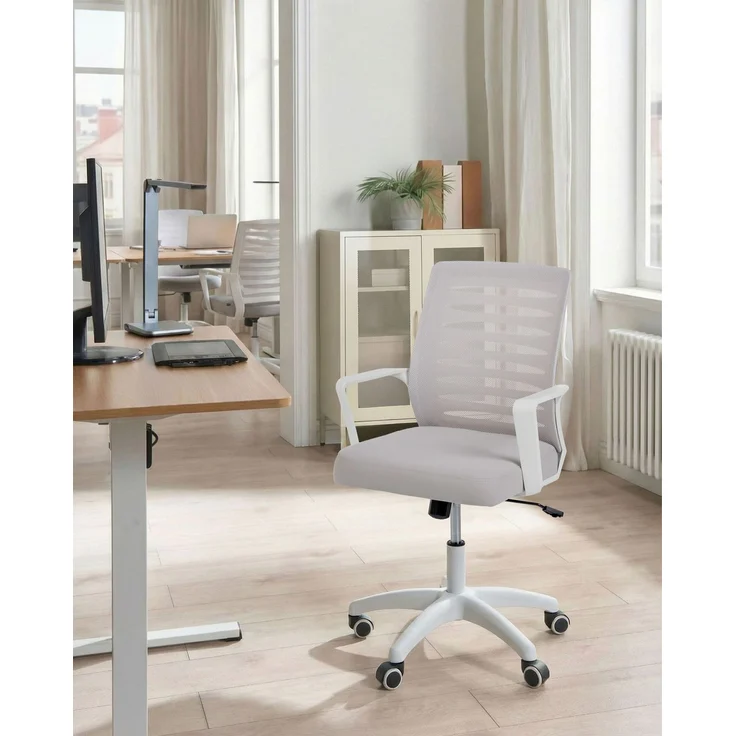 Bürostuhl RADIANT Hellgrau – Bild 3