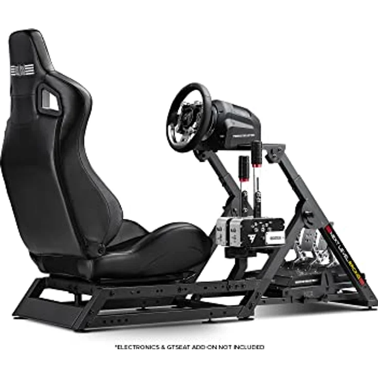 Next Level Racing F-GT LITE Sim-Racing-Cockpit, tragbares Renn-Cockpit mit verstellbaren Positionen für bis zu 130 kg, kompatibel mit Logitech®, Thrustmaster® und Fanatec® – Bild 10