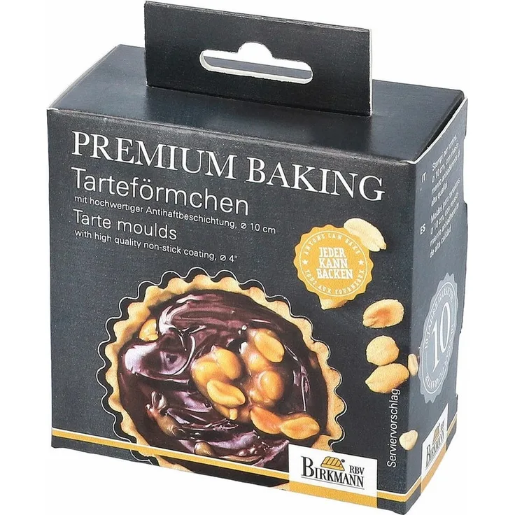 Birkmann Tarteförmchen mit losen Boden Ø 10 cm 6 tlg.