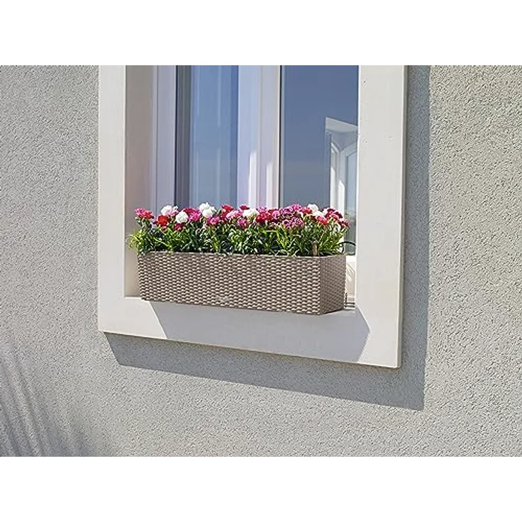 Lechuza Balkonkasten Balconera Cottage 80 sandbraun – Bild 6