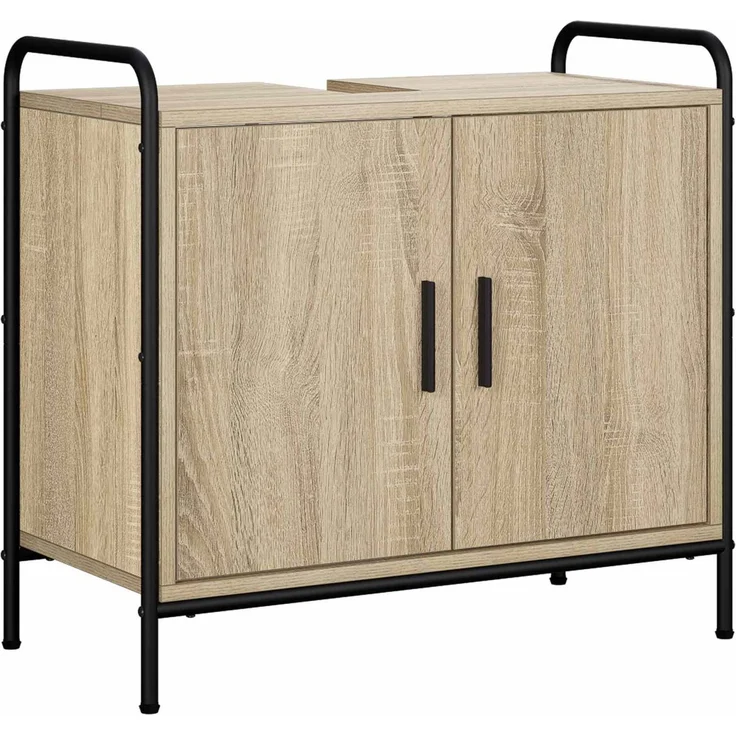 vidaXL Badezimmerschrank-Set 4 stk. Sonoma-Eiche 40 x 36 x 181 cm 3444616 – Bild 6