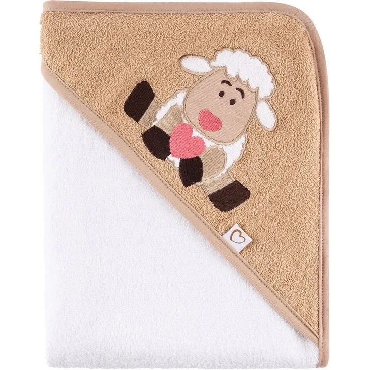Be Mammy Handtücher Kapuzenhandtuch Babyhandtuch aus Baumwolle 100cm x 100cm BE20-240-BBL, Frottee (1-St)