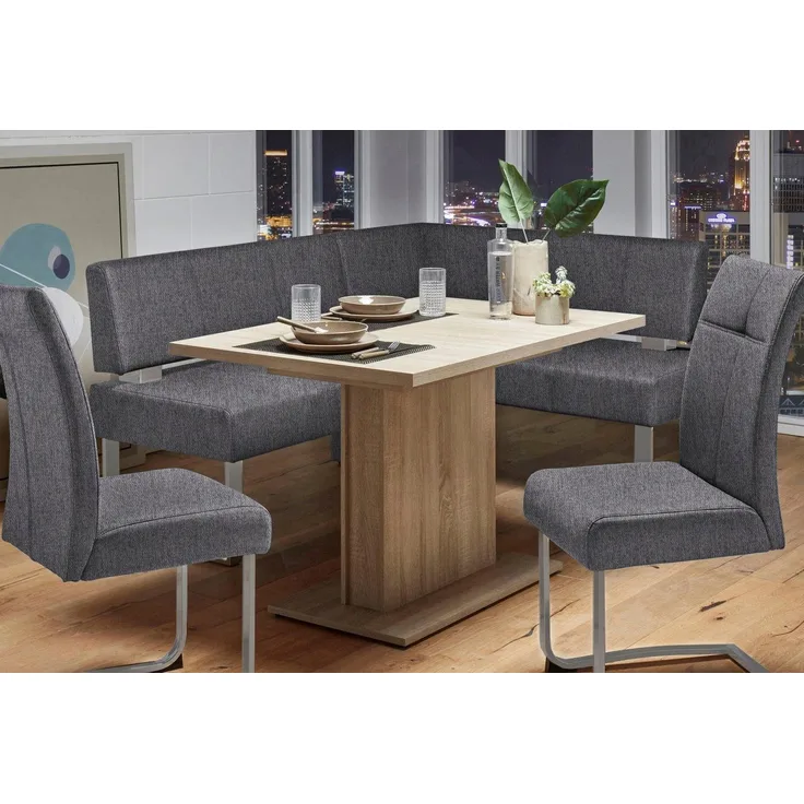 Home affaire Eckbank Rab, in 2 Breiten (180 oder 200 cm), Bezug in verschiedenen Qualitäten