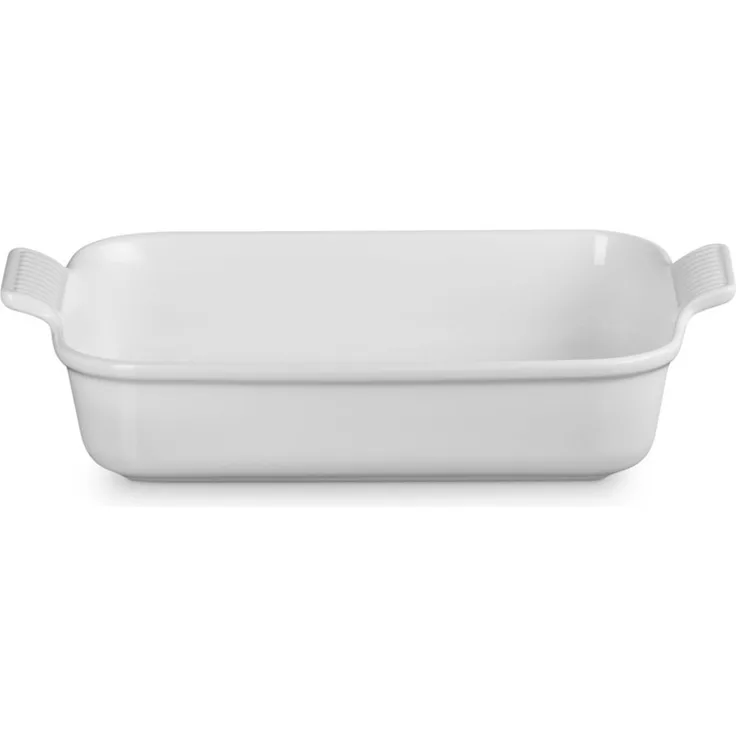 LeCreuset Auflaufform rechteckig 32cm Tradition | Auswahl Weiß : Weiß