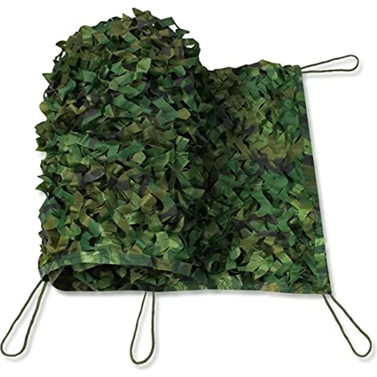 yourGEAR Sonnensegel yourGEAR Tarnnetz Camouflage 3 x 3 Meter Armee Netz Tarnung Jagd Wald