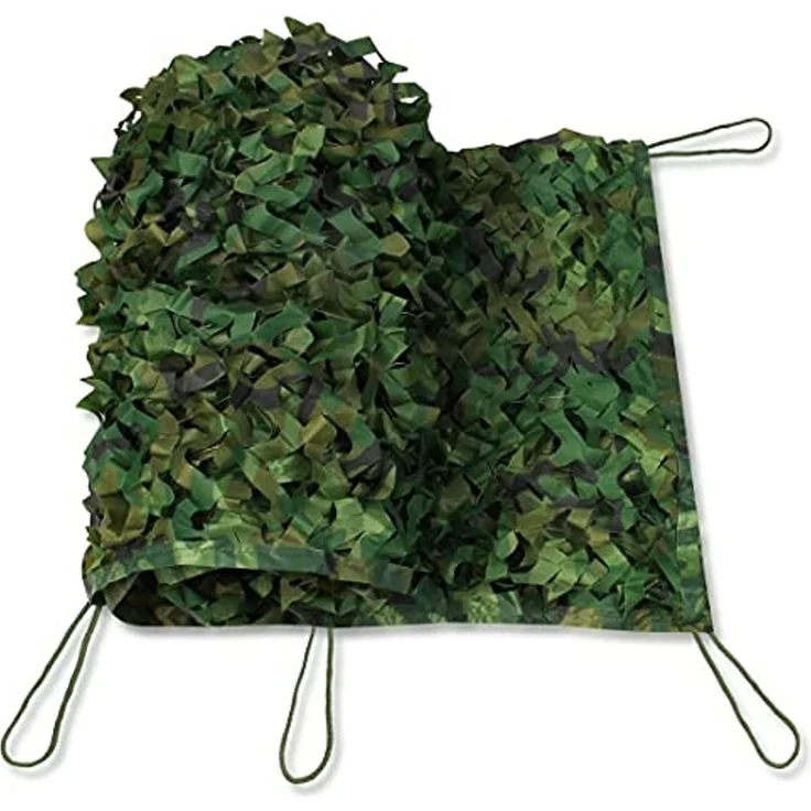 yourGEAR Sonnensegel yourGEAR Tarnnetz Camouflage 3 x 3 Meter Armee Netz Tarnung Jagd Wald – Bild 1