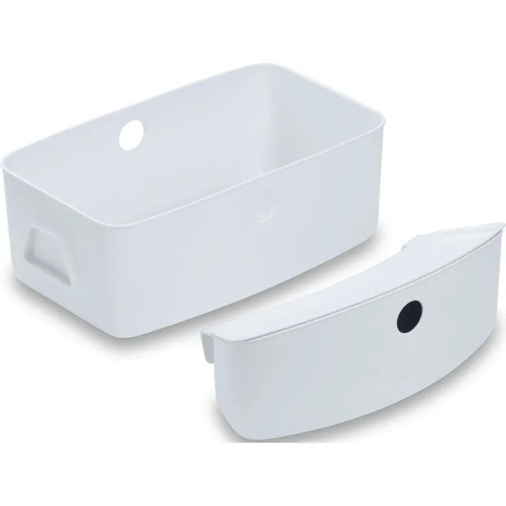 Hauck Aufbewahrungsbox Alpha Box Set, white (Set, 2 St), für Hochstühle