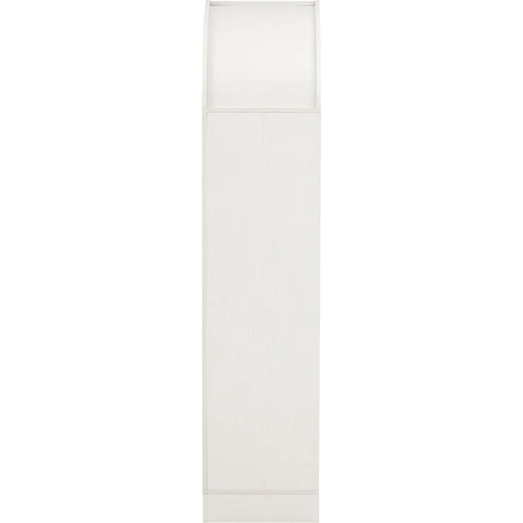 ZUBALIYA Highboard mit verstellbaren Regalböden und Schubladen / Küchenschrank mit transparentem Glas und großem Stauraum, mit ideal für Esszimmer und wohnzimmer und Küche (Weiß) – Bild 18