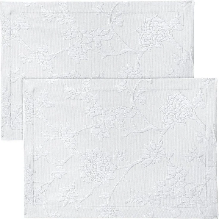 Erwin Müller Platzset Tischset "Arnsberg" 2er-Pack, bügelleicht Uni – Bild 1