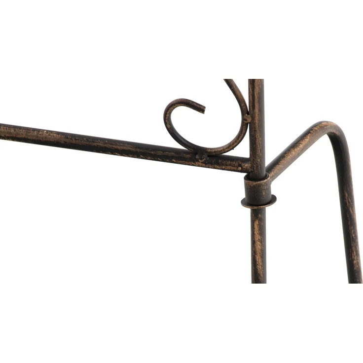 Rankgitter FALK 2er Set - 35x1x122cm, Metall, Bronze | Rankhilfe Kletterpflanzen Gartendekoration – Bild 7