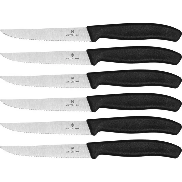 VICTORINOX Steakmesser Swiss Classic 6er Pack