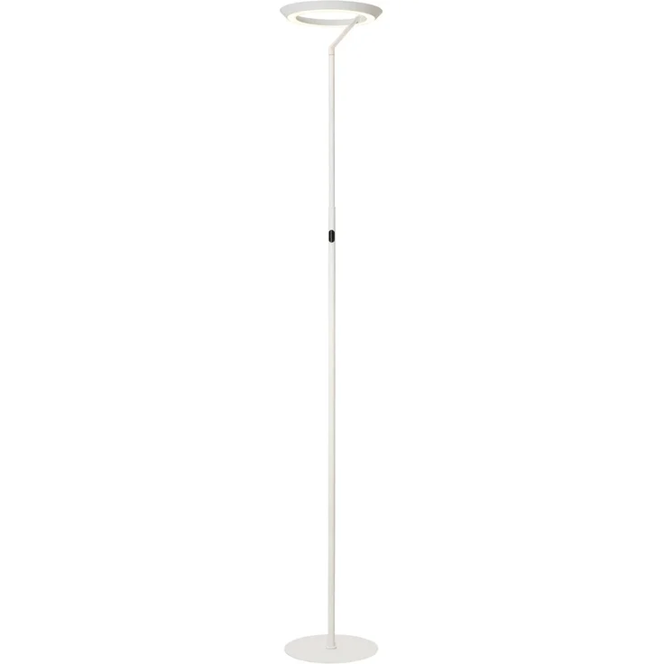 LUCiDE Stehleuchte CELESTE DH 28x174 cm weiß Stehlampe Leseleuchte Deckenfluter Bogenleuchte – Bild 1