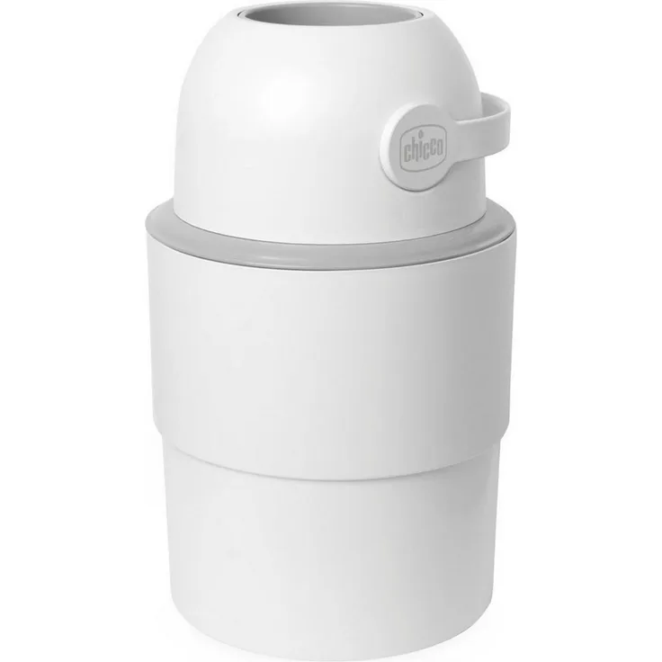 Chicco TELESKOP WINDELEIMER ODOUR OFF, WEISS inkl. 1 Pck. Muellbeutel Odour Off
