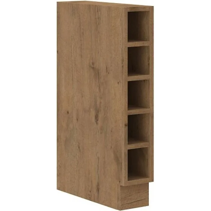 Vigo Unterschrank Regal 15 cm Eiche Lancelot Küchenzeile Küchenblock Küche
