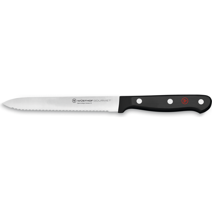 Wüsthof Gourmet Aufschnittmesser 14 cm | mit Wellenschliff