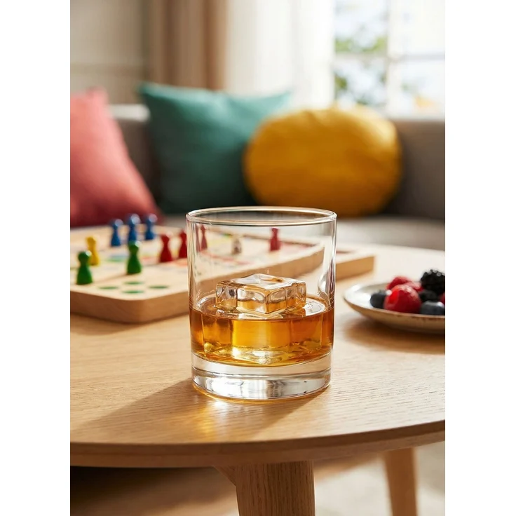 Hermia Concept 'LV-ADA382F' Whiskygläser-Set (6-teilig), Transparent, 7,8 x 7,8 x 9,3 cm, 320 ml – Bild 4