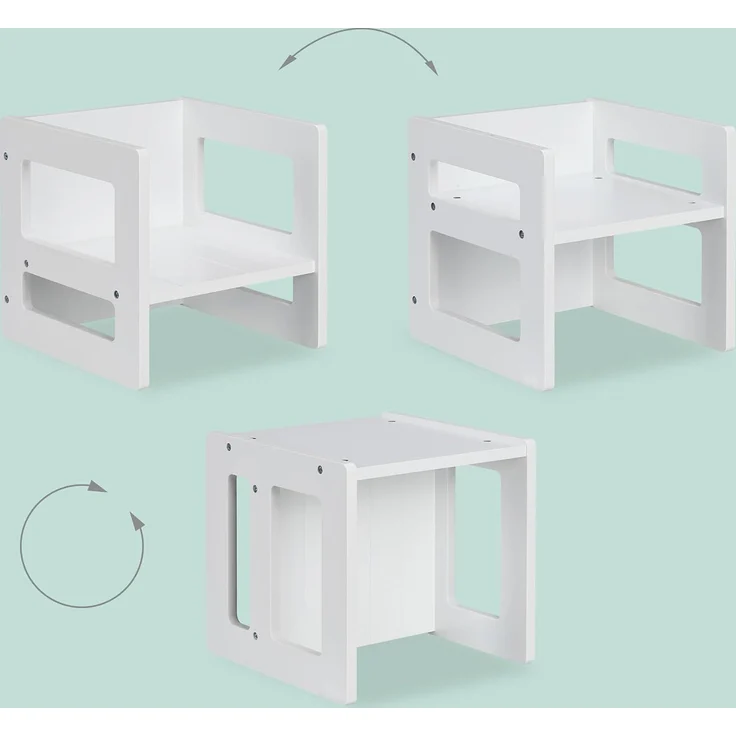Relaxdays Wendbarer Sitzhocker für Kinder 2er Set – Bild 5
