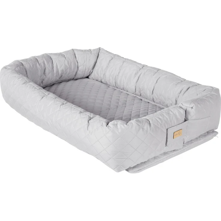 roba Babylounge Style 'roba Style' - Kuschelnest - Wickelauflage - Bettschlange - Grau – Bild 5