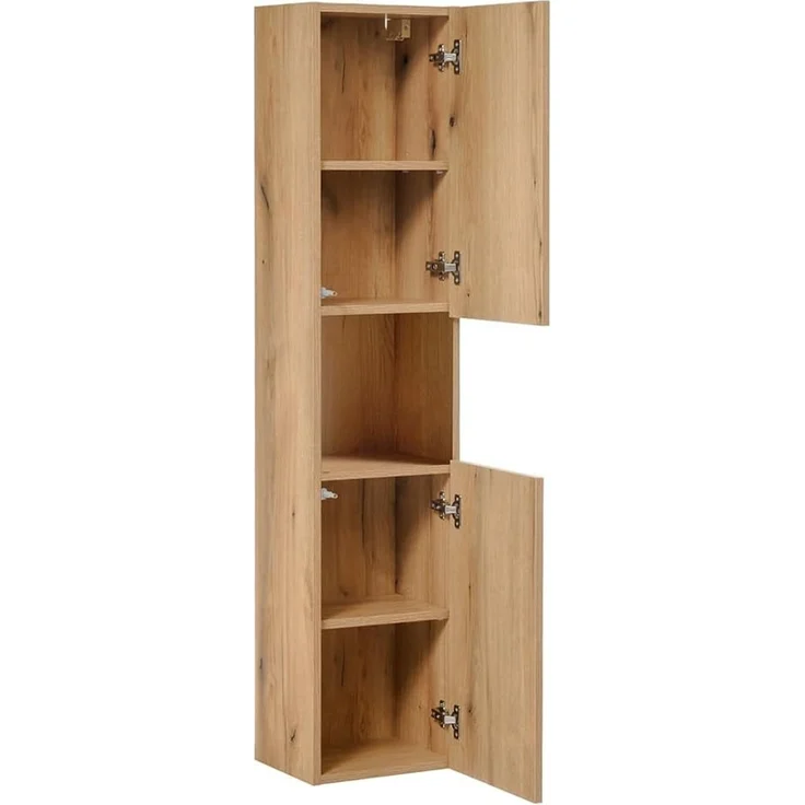 Hochschrank, Eiche, NEWPORT-56-OAK – Bild 6