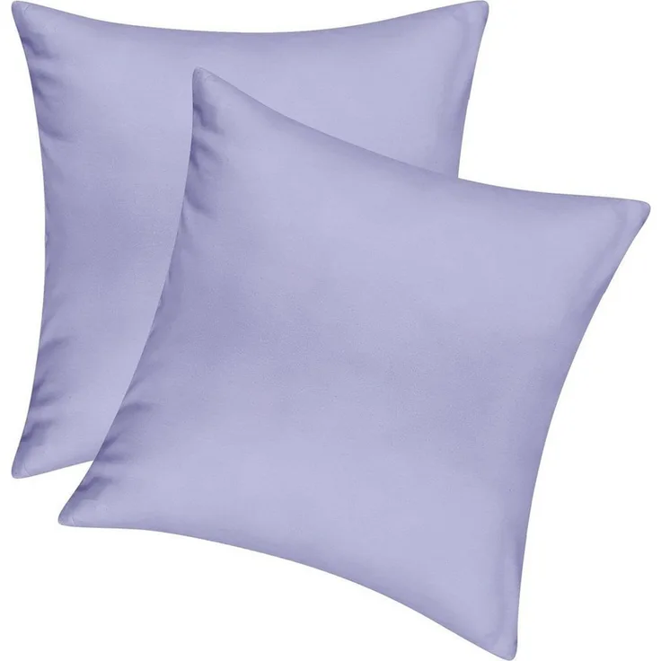 Pataya Kissenbezug 100% Baumwolle, weiche Kopfkissenbezug, Kissenhülle, Kissenbezüge, (2 Stück), Weich und Atmungsaktiv, Jersey, 140 g/m²